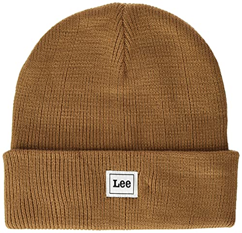 Lee Czapka męska Core Beanie Hat, Tyto? Br?zowy, jeden rozmiar