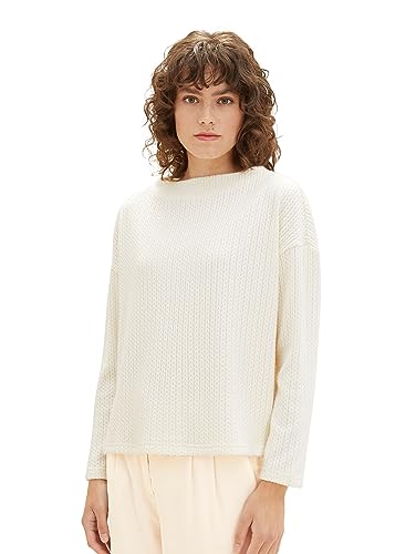 TOM TAILOR Bluza damska, 10315 - Whisper White, 3XL