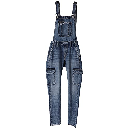 Hurley Damskie spodnie ogrodniczki W Oceancare Denim 36, dżinsowy, 62