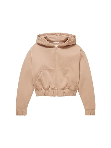 TOM TAILOR Dziewczęca bluza dziecięca, 33960 - Soft Greyish Brown, 128 cm