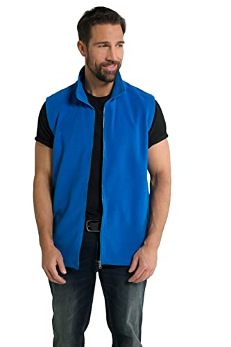 JP 1880 Męska kurtka polarowa, niebieski (clematisblau), 4XL