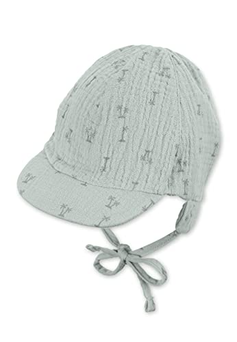 Sterntaler Unisex dziecięca czapka z daszkiem palmy czapka dziecięca, średniozielona, normalna, średni zielony, 45