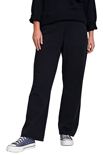 Ulla Popken Damskie spodnie z dzianiny, morski, 56