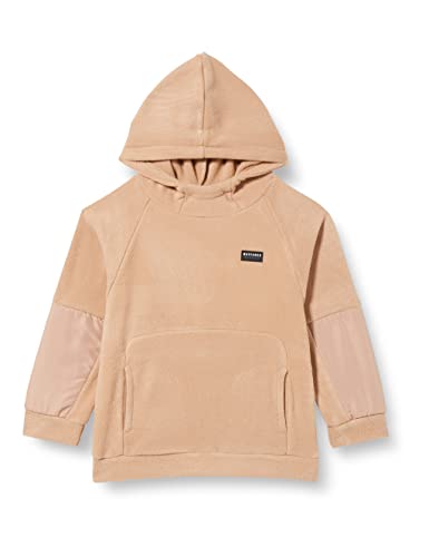 NAME IT Bluza chłopięca Nkmosasso Ls Teddy Sweat Wh Bru, affogat, 116