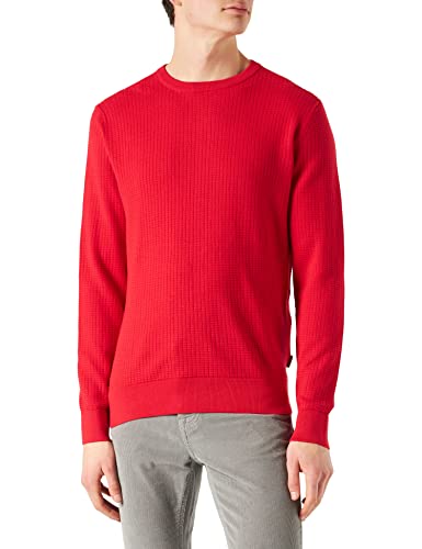 bugatti Sweter męski, czerwony, XXL