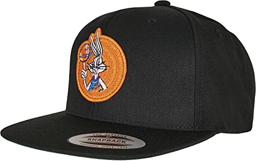 Mister Tee Unisex Bugs Bunny Snapback czapka baseballowa, czarna, rozmiar uniwersalny UE, czarny, jeden rozmiar