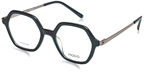 MODO & ECO Damskie okulary przeciwsłoneczne 4553, ciemny mech, 46, Ciemny mech