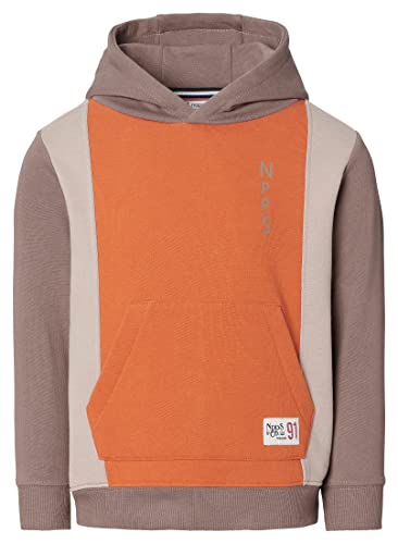 Noppies Kids Chłopięca bluza z kapturem Kincaid, Burly wood-P968, 104