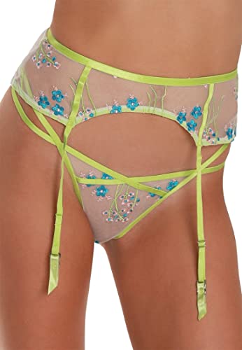 OW Intimates Damskie majtki stringi z makiem stringi, rozmiar XL, Grün, XS