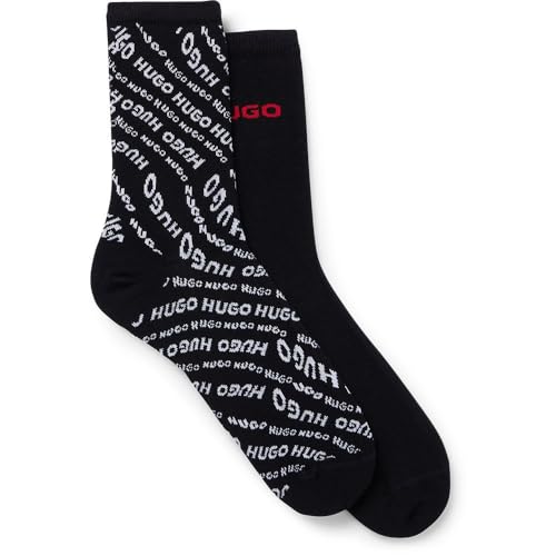 HUGO Skarpety damskie Quarter, czarny (Black1), 39-42 EU