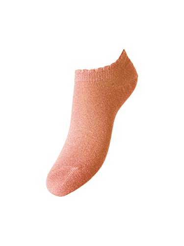 PIECES Skarpetki damskie, Tango Tangerine, 36-38 EU