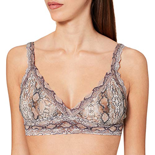 Hanky Panky Damski biustonosz z nadrukiem Crossover Bra, Anaconda, S