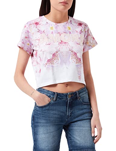 Desigual Ts_Nashville koszulka damska, czerwony, XL