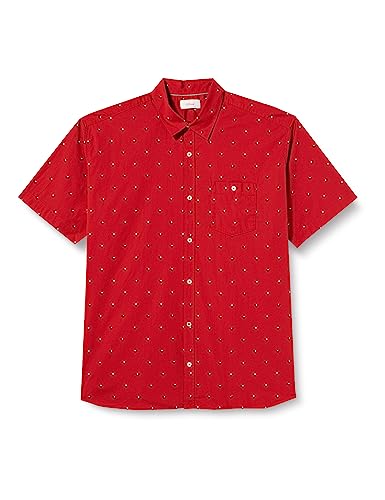 s.Oliver Big Size koszula męska z krótkim rękawem, czerwony, 3XL