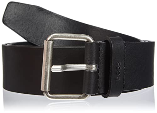 BOSS Pasek męski, Black1, 115 cm