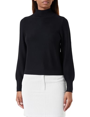 s.Oliver Sales GmbH & Co. KG/s.Oliver Damski sweter z długim rękawem, czarny, 44