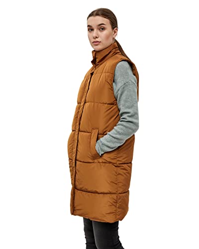 DESIRES Damska kamizelka Edith Waistcoat, 5003 Rubber Brown, XXL
