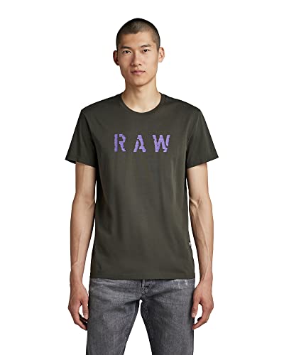 G-STAR RAW Męski T-shirt Graphic 2 sztuki, wielokolorowy (Jolly Green/Asfalt 336-D949), XXL, Wielokolorowy (Jolly Green/Asfalt 336-d949), XXL