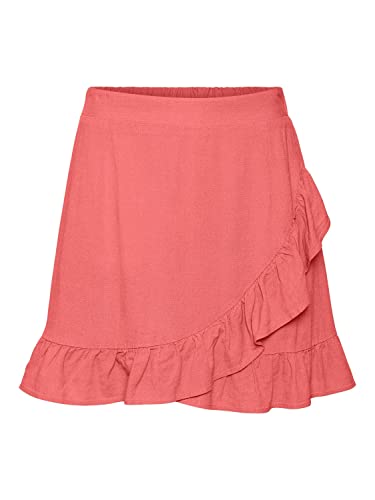 VERO MODA Damska spódnica mini Vmmymilo Hw WVN Ga, ge peach, M