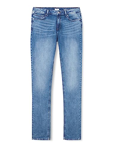 Q/S by s.Oliver Damskie spodnie jeansowe, długie spodnie, niebieskie, 40 W / 36L EU, niebieski, 40W / 36L