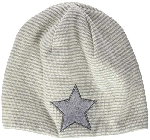 Sterntaler Chłopięca czapka beanie, Przydymiony szary, 37