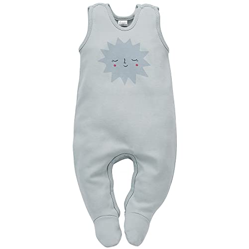 Pinokio Dziecięcy kombinezon Romantic, 100% cotton mint with sun, Girls rozm. 56-68 (56), miętowy, 56 cm
