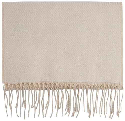 Pepe Jeans Szalik męski Gerald, beżowy (kość słoniowa), Rozmiar uniwersalny