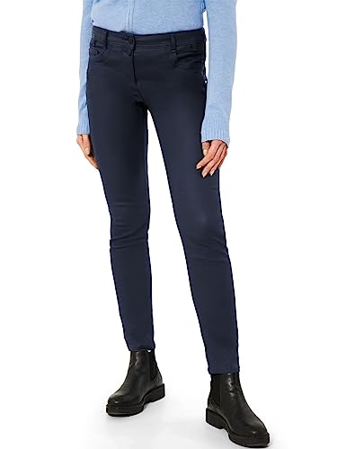 Cecil Damskie spodnie jeansowe Loose, Mid Blue Wash, 29W / 32L