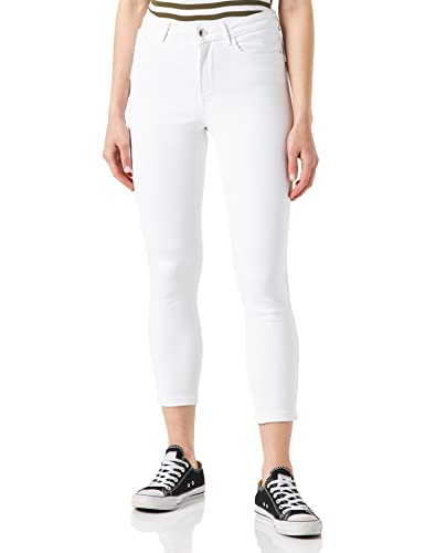 VERO MODA Dżinsy damskie, Bright White, XL x 28L