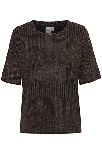 ICHI Sweter damski IHNILA SS, 194008/czarny, M