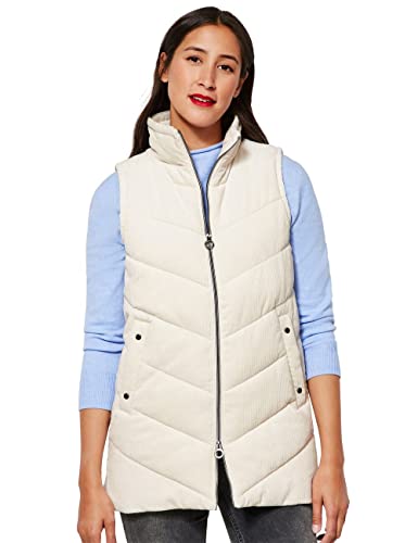 Street One Damska kamizelka pikowana, Dream White, 44