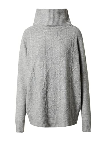 Blue Seven Damski sweter z golfem, HL GRAU, 38