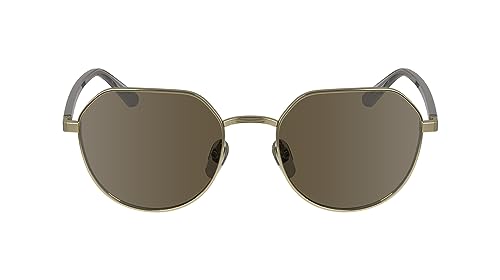 Calvin Klein CK23125S Okulary przeciwsłoneczne, złote, jeden rozmiar, Złoty, rozmiar uniwersalny