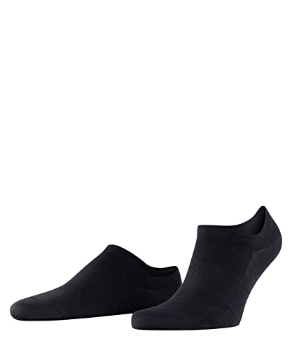 FALKE Mężczyźni Stopki ClimaWool M IN Trwała Wełna Dziewicza Lyocell niewidoczne jednokolorowe 1 Para, Niebieski (Dark Navy 6370), 39-40