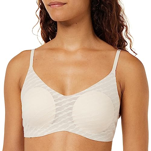 Sloggi Damski biustonosz Zero Lacy H Soft Bra, Naturel, XS