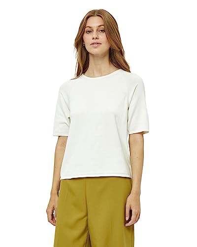 Peppercorn Damski sweter z dzianiny Tana Raglan z krótkim rękawem, 235 Cloud Dancer, L