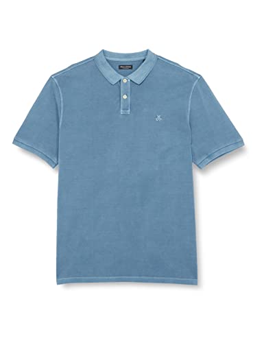 MARC O'POLO CASUAL Polo – męska koszulka polo – klasyczna koszulka polo z bawełny organicznej, 837, XS