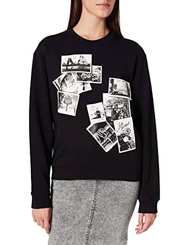 Love Moschino Bluza damska, czarny, 40