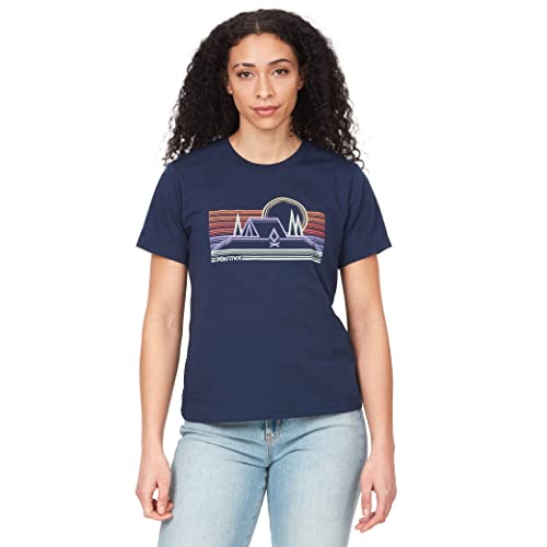 Marmot Damska koszulka Bivouac T, Arctic Navy, XS