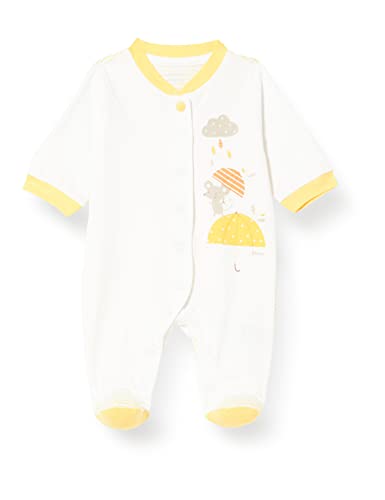 Chicco Unisex Baby Tutina Con Apertura Davanti zestaw piżamowy, Bianco, 0 miesi?cy