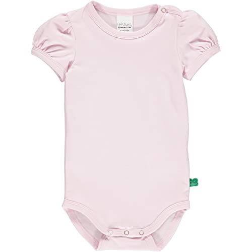 Fred's World by Green Cotton Niemowlęta Alfa Puff S/S Body and Toddler Sleepers, Candy, 68 cm
