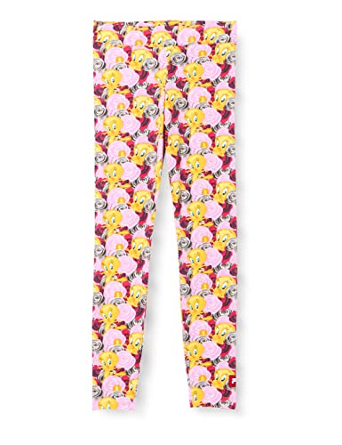 Fila Legginsy dziewczęce Langendorf AOP, Amaranth React Aop, 3-4 lat