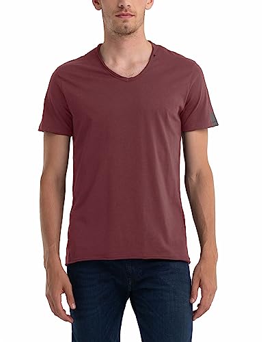 Replay T-shirt męski, Amaranth Red 164, XS