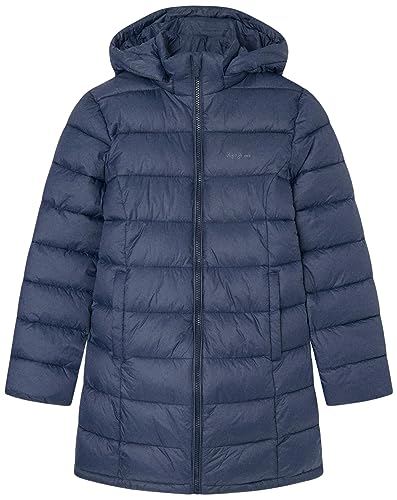 Pepe Jeans Simone Long Jacket dla dziewczynek, Niebieski (Dulwich), 8 lat