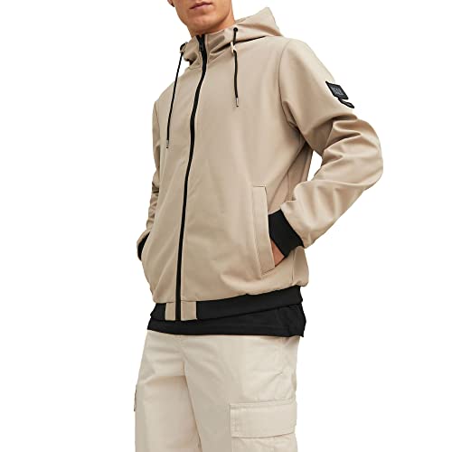 Jack & Jones Męska kurtka Jcoclassic Waffle Noos, Kamień brukowy, L