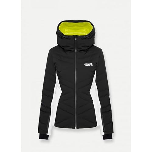 COLMAR Damska kamizelka Vers le Bas sukienka płaszczowa, czarno-biała kolorowa, 38