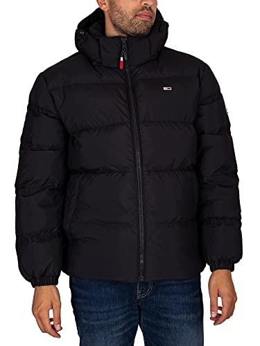 Tommy Jeans Męska kurtka puchowa TJM Essential czarna, XS