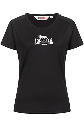 Lonsdale koszulka damska halyard, czarny/biały, XL