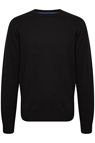 BLEND Sweter męski, 194007/Czarny, M