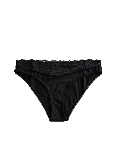 Koton Damskie figi lacy brazylijskie, czarny (999), S